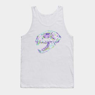 2021 03 skulls cat Tank Top